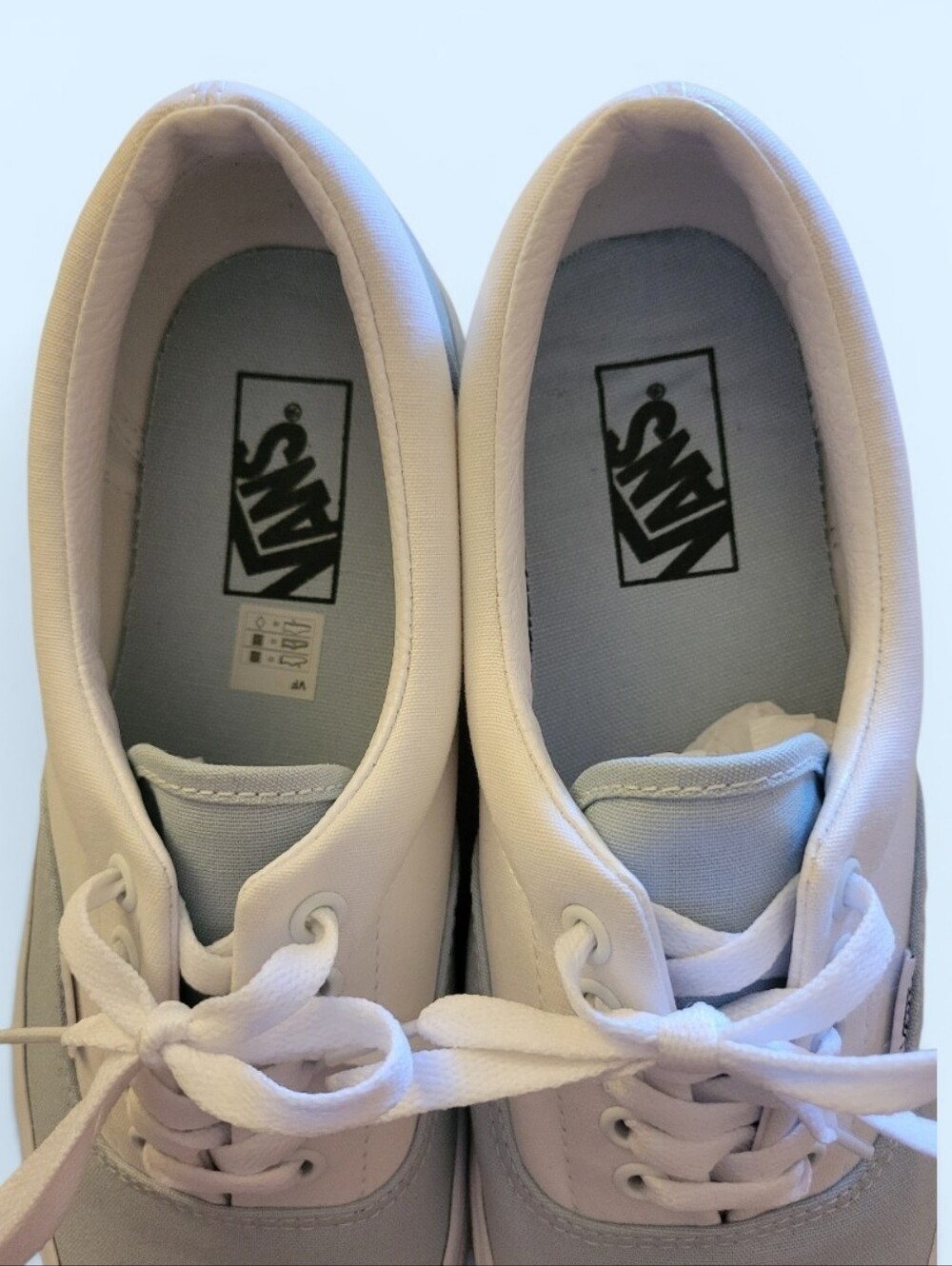 VansEra Wear-Resistant Non-Slip Classic Casual Skate Shoes Blue White, Men's 9, - Picture 11 of 15
